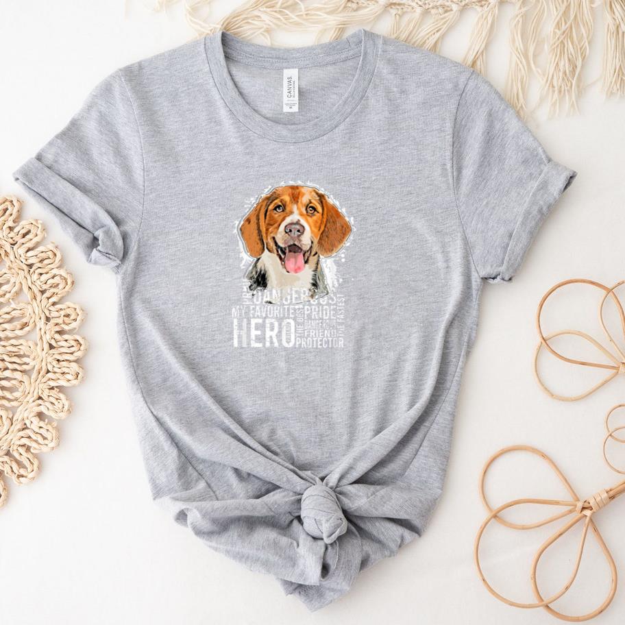 Beautiful Hero Beagle Dog T-Shirt