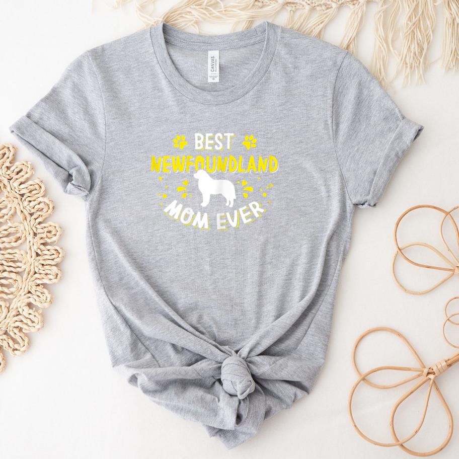 Best Newfoundland Mom Ever Dog T-Shirt
