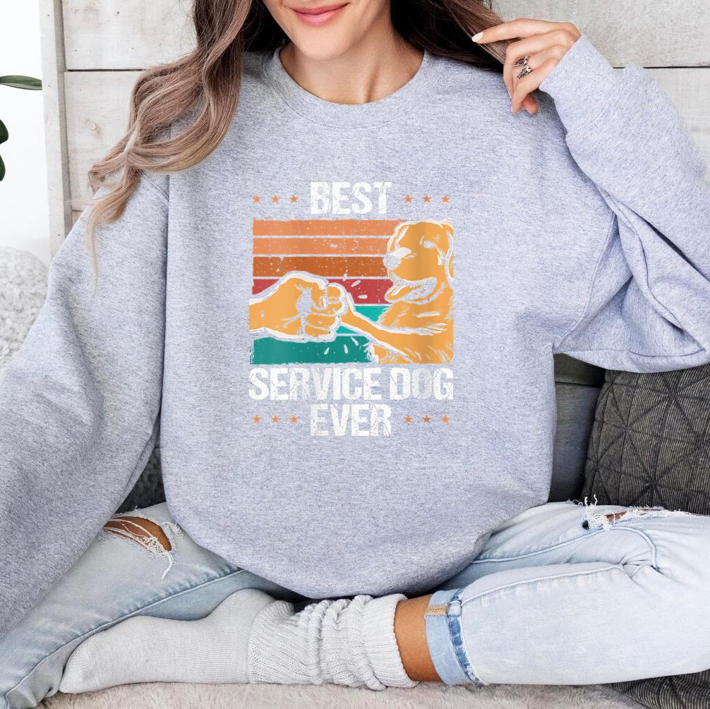 Best Service Dog Ever Sweatshirt