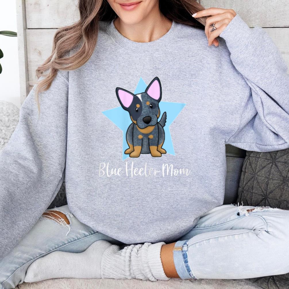 Blue Heeler Mom Cattle Dog Sweatshirt