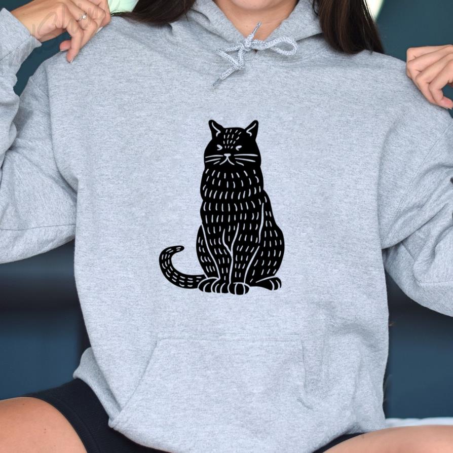 Cat Pet Cut Out Hoodie