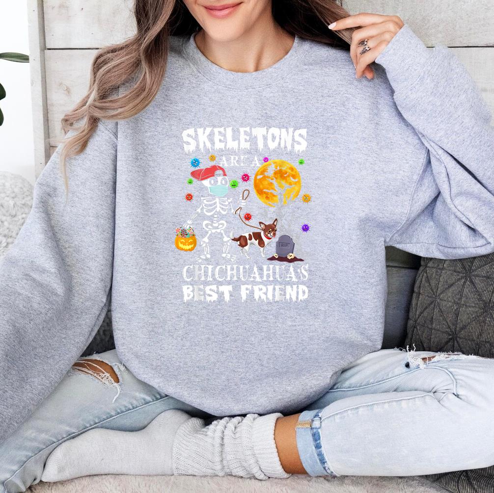 Chichuahua Dog Best Friend Halloween Sweatshirt