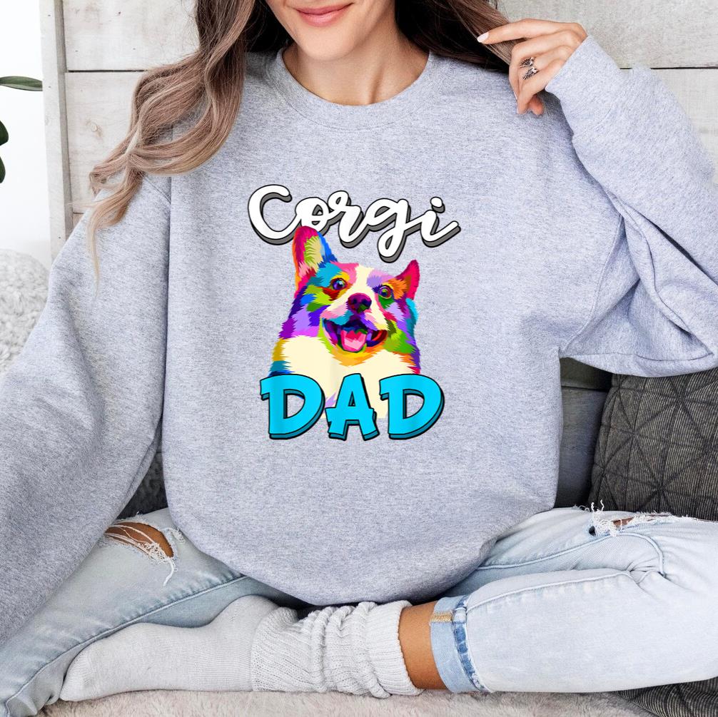 Corgi Dad Funny Corgi Dog Sweatshirt