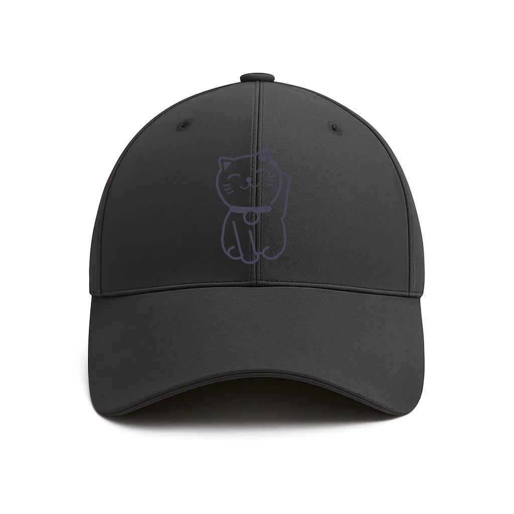 Maneki Neko Cat Cotton Baseball Hat